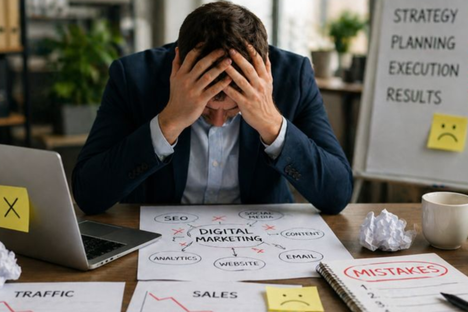 10 Digital Marketing Mistakes That Stop Local Businesses From Ranking on Google